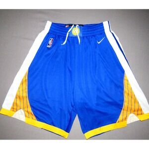 Nike Authentic Golden State Warriors NBA Draw String Basketball Shorts‎ Men's 48